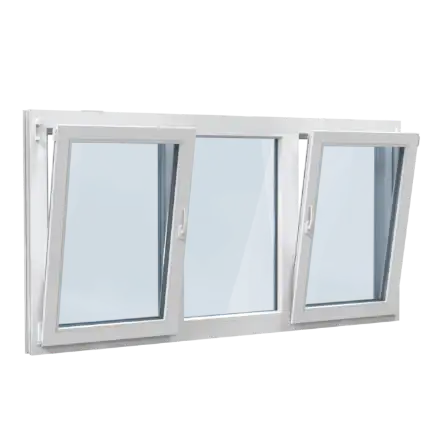 Kunststof Kozijn - 3 delig