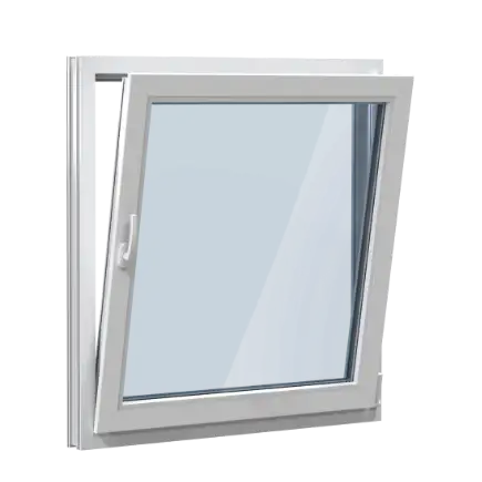 Kunststof kozijn - met draaiklep