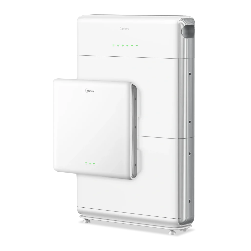 Midea-thuisbatterij van 10 kWh met omvormer